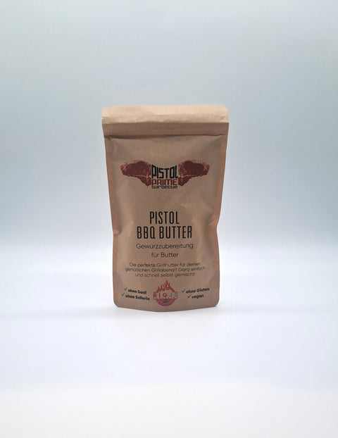 PISTOL PRIME barbecue BBQ Butter Gewürzzubereitung für Butter 250g