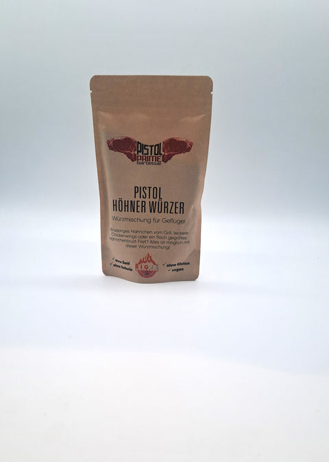 PISTOL PRIME barbecue HÖHNER WÜRZER Würzmischung für Geflügel 250g