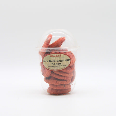 Alte Pommernkate Rote Bete - Cranberry Kekse 160g