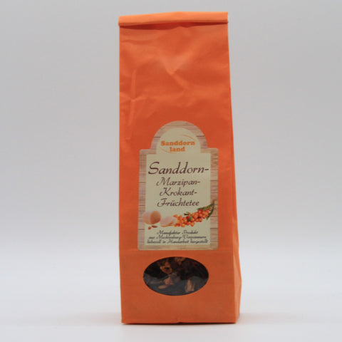 Hanse Tee Contor Sanddorn-Marzipan-Krokant-Früchtetee 100g