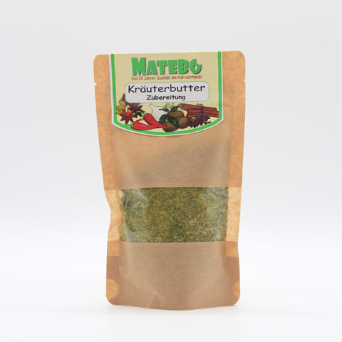 Matebo Kräuterbutterzubereitung