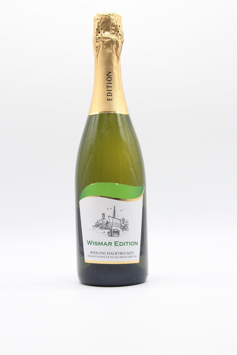 Hanse Sektkellerei Wismar Wismar Edition Riesling halbtrocken 0,75L 12,5% Vol.