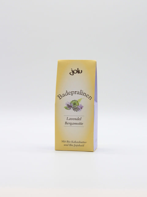 jolu Naturkosmetik Badepralinen Lavendel Bergamotte