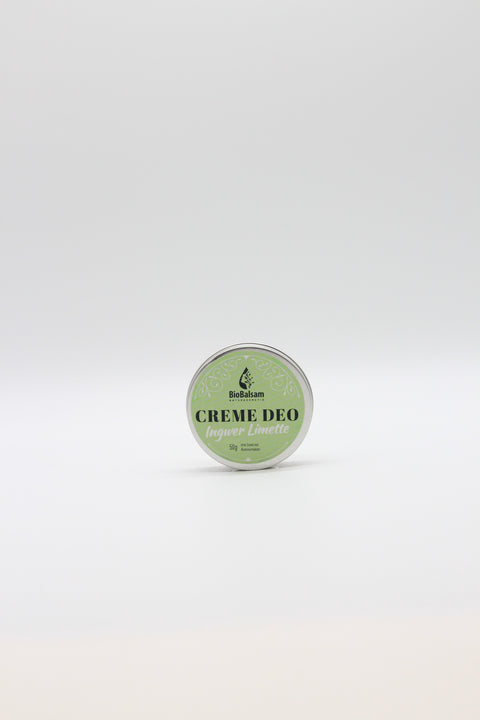 Bio Balsam Creme Deo Ingwer Limette 50g