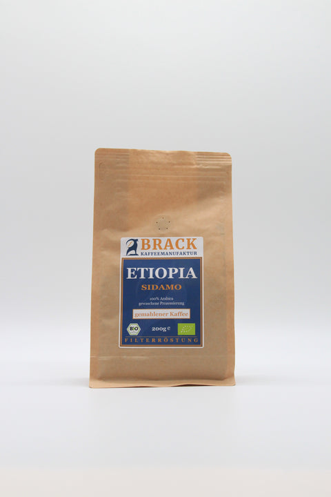 Brack BIO Etiopia Sidamo gemahlen 200 g