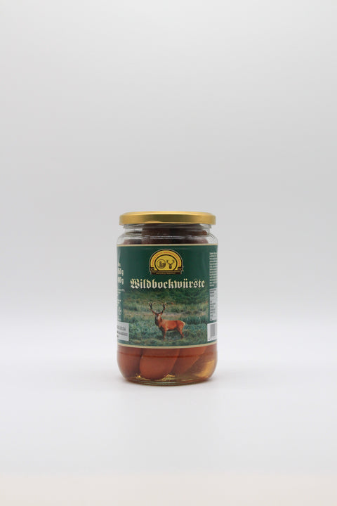 Anklamer Wildbockwürste 650g