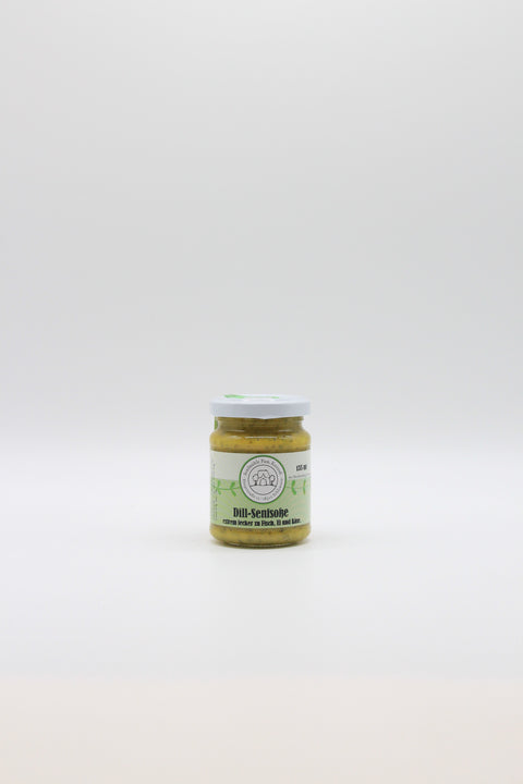 Senfmühle Schlemmin Dill-Senfsoße 135 ml