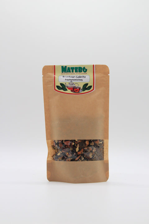 MATEBO Tee Brombeer-Lakritz Früchteteemischung