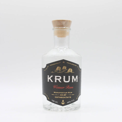 Maennerhobby KRUM Weisser Rum 0.7L 40% Vol.